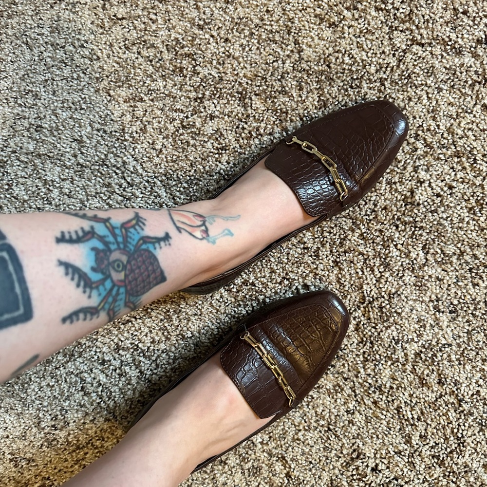 Express Loafers - Brown and Gold